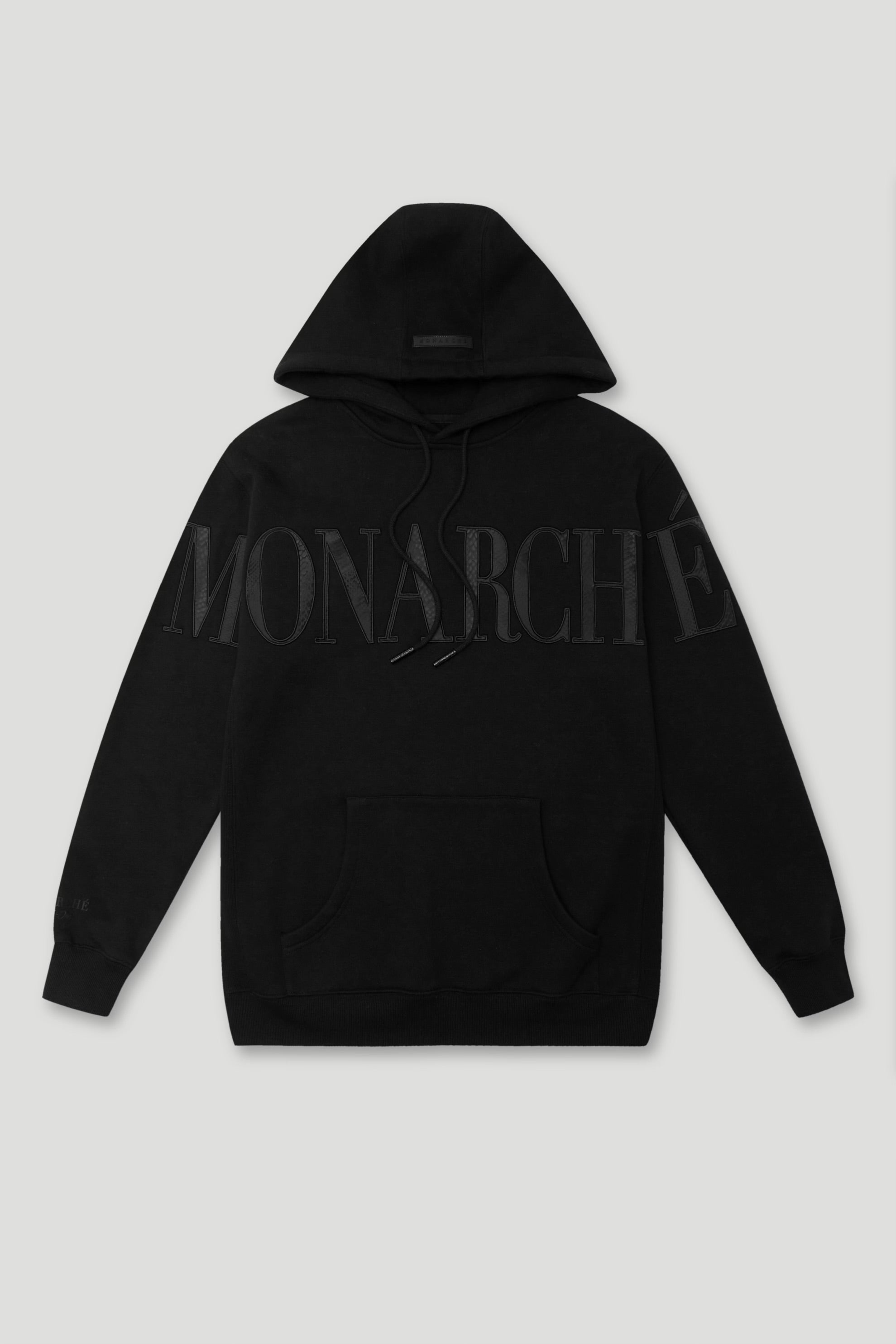 Black knit and mesh Akira snake store hooded cardigan